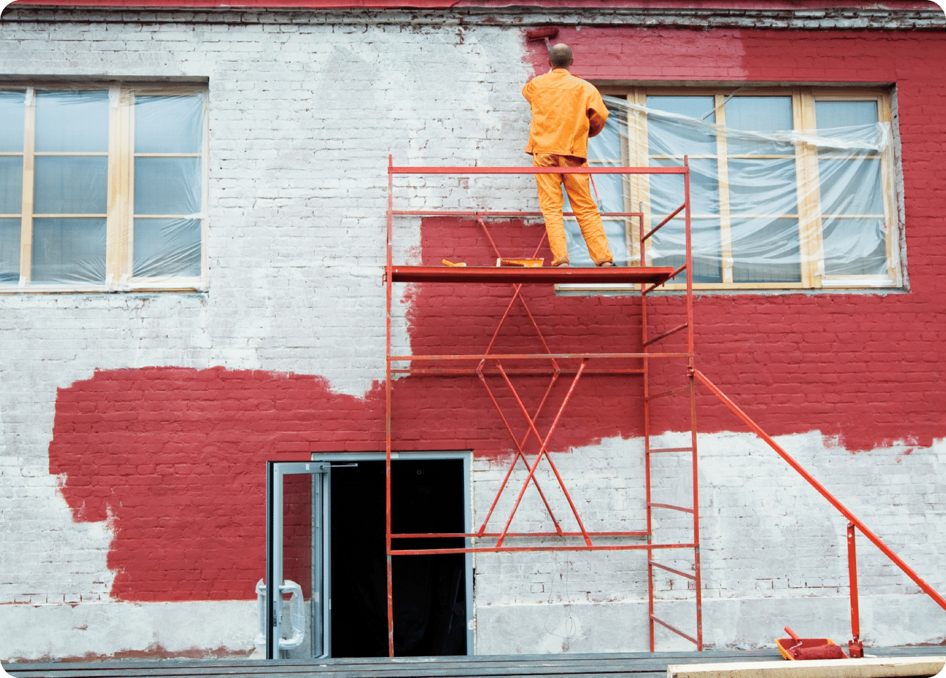Travaux de peinture extérieur